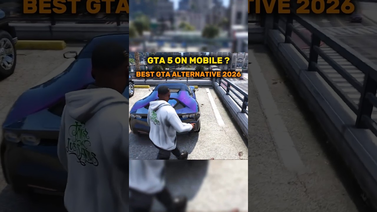 Gta 5 On Mobile 🇺🇸🔥|| Best Gta Alternative 2026 #offline #gta5 #shorts