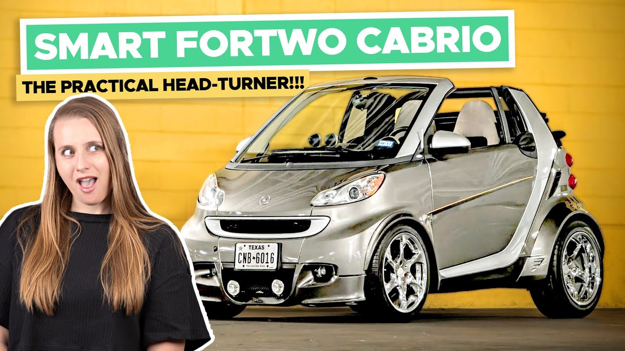 Обзор Smart Fortwo Cabrio 2009 года: городской автомобиль, привлекающий столько же внимания, скол...