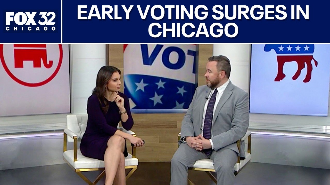 Early voting surges in Chicago ahead of the March 17 primary