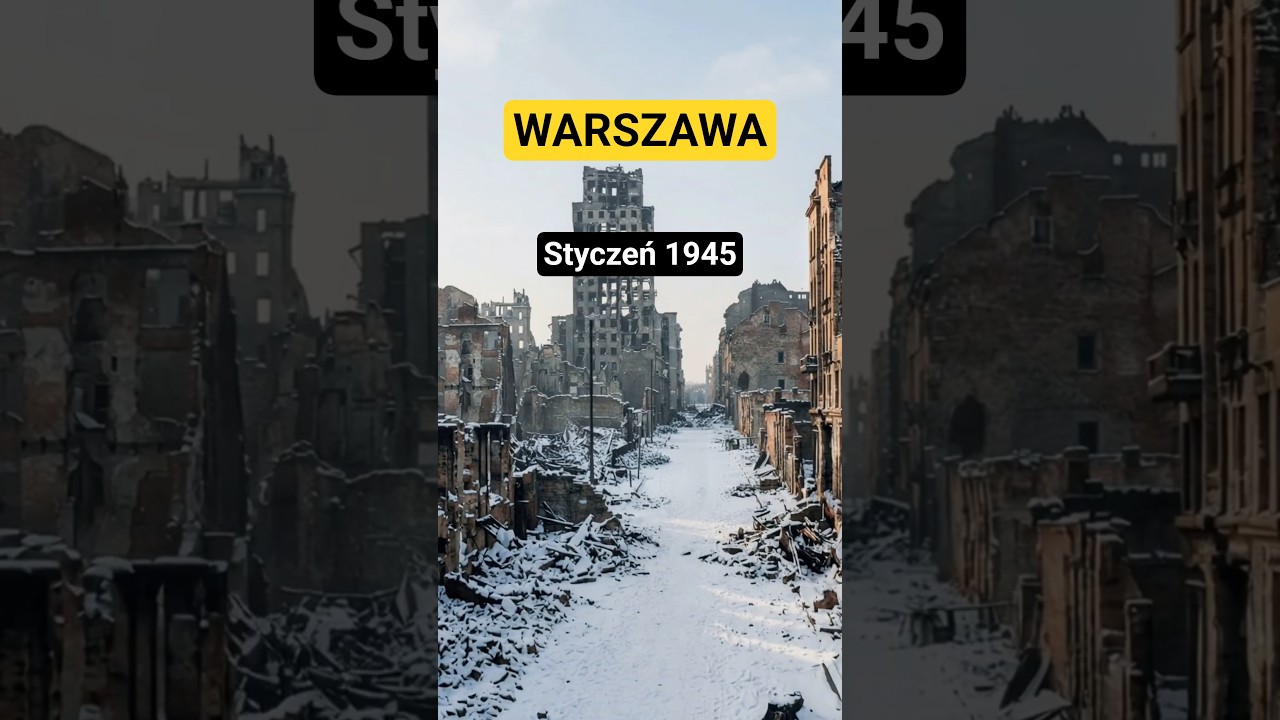 Tak wyglądał KONIEC Warszawy.