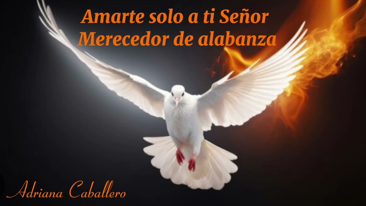 Amarte solo a ti Señor, Merecedor de alabanza.