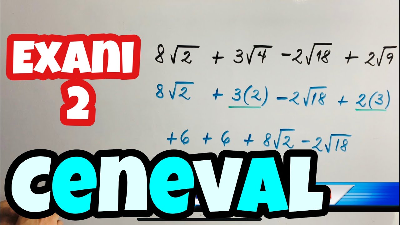 GUÍA EXANI-II | Exámenes del CENEVAL | Matemáticas | Ingreso a Universidad