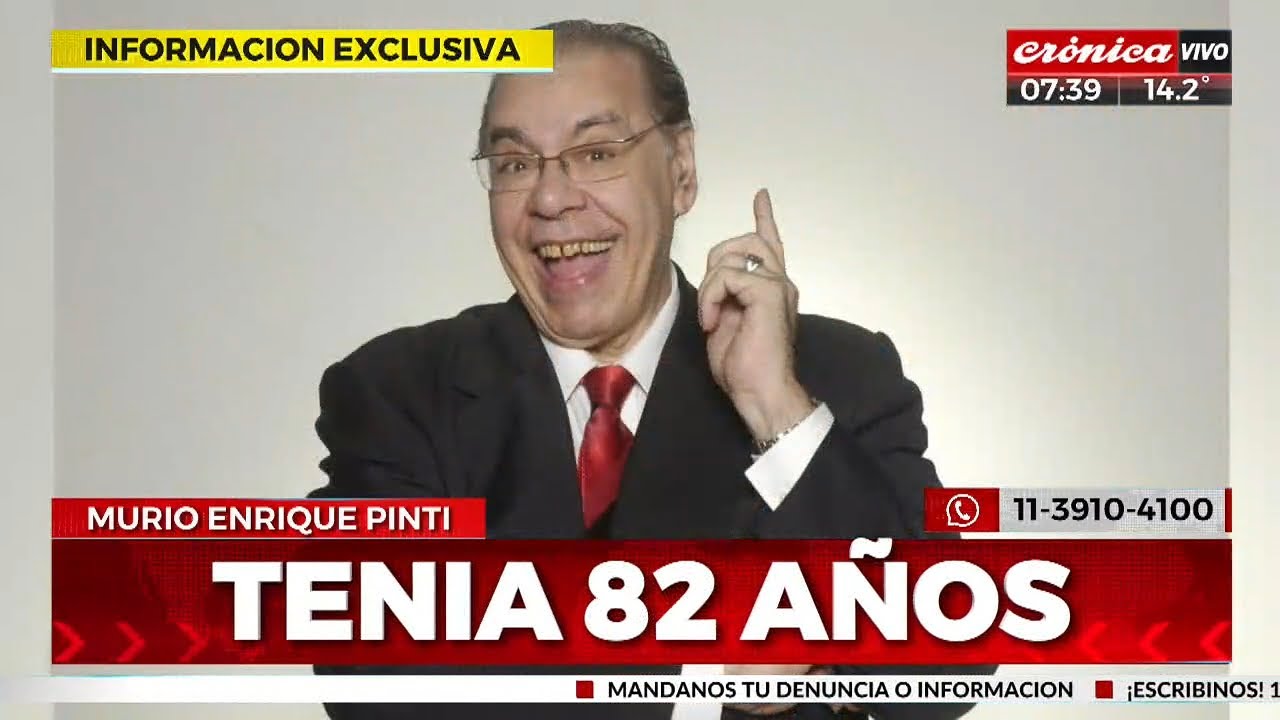 Murió Enrique Pinti