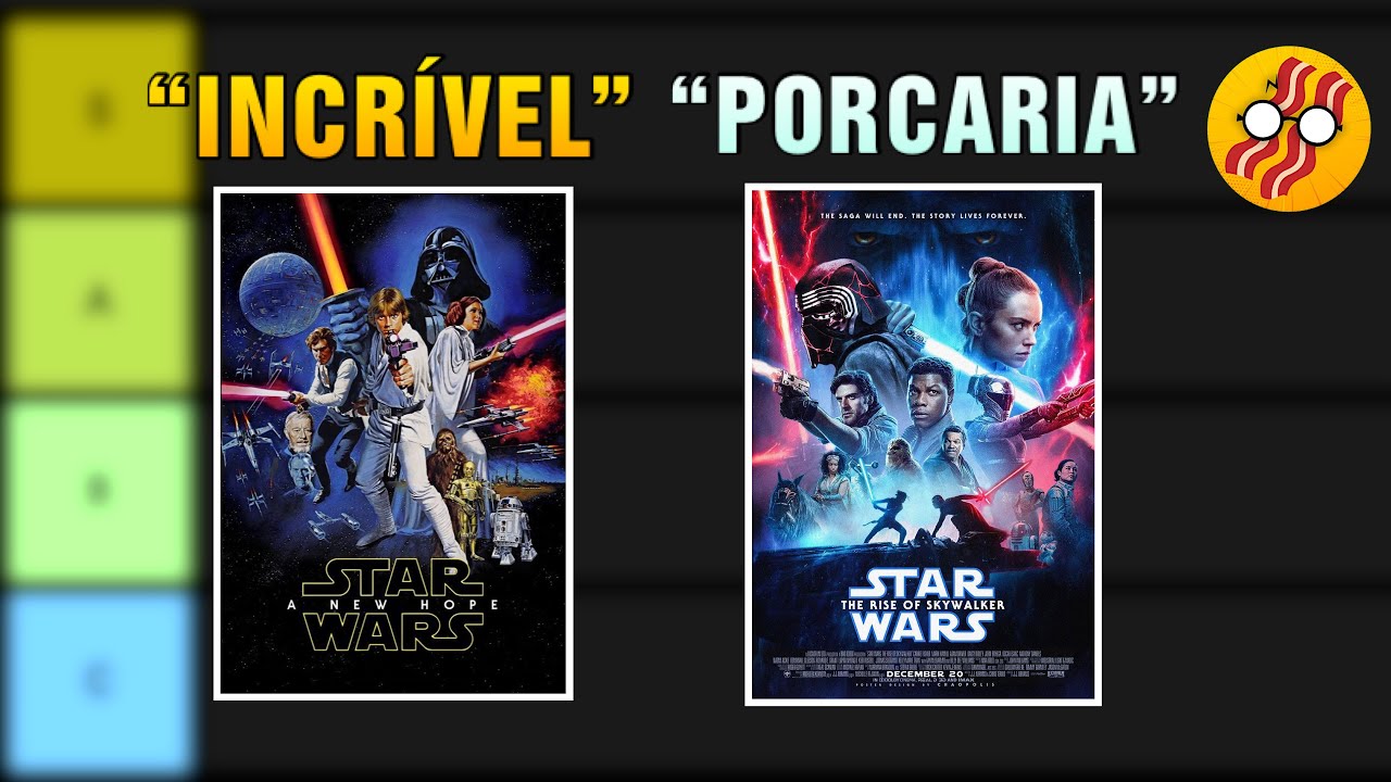 RANKEANDO TODOS OS FILMES DE STAR WARS + BATE PAPO (AO VIVO) #05