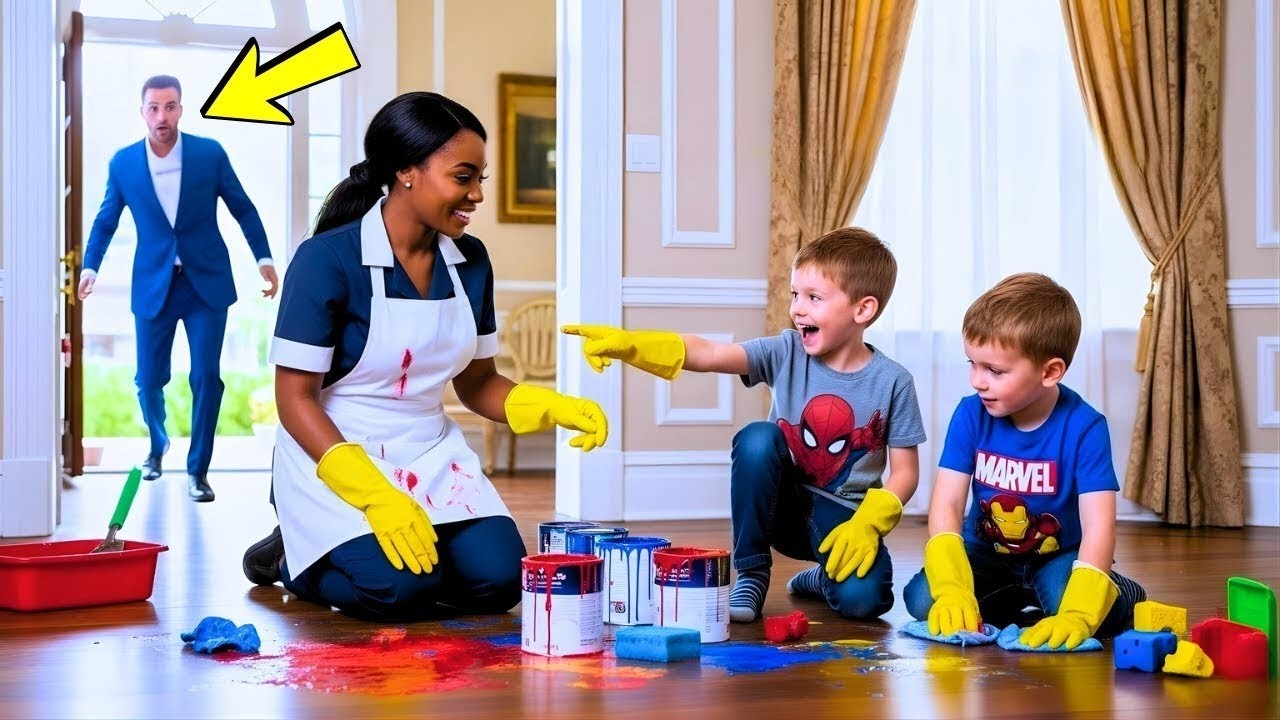 BILLIONAIRE FIRED 8 NANNIES IN 2 MONTHS — WHAT HE SAW HIS NEW MAID DOING WITH HIS TWINS SHOCKE