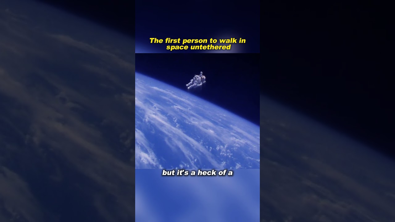 First Untethered Spacewalk: Bruce McCandless