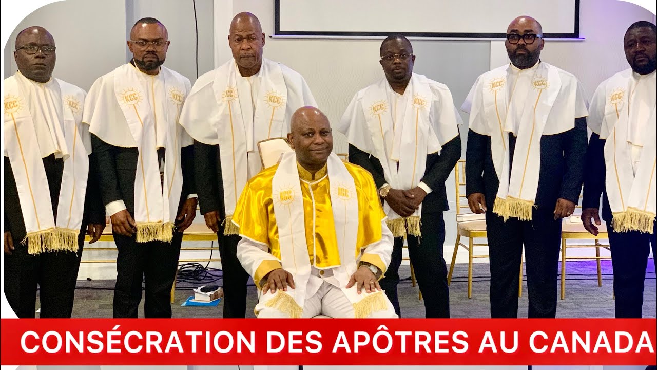 EBNM CANADA 🇨🇦 CONSECRATION DES APOTRES A CALGARY PAR LE CHEF SPIRITUEL