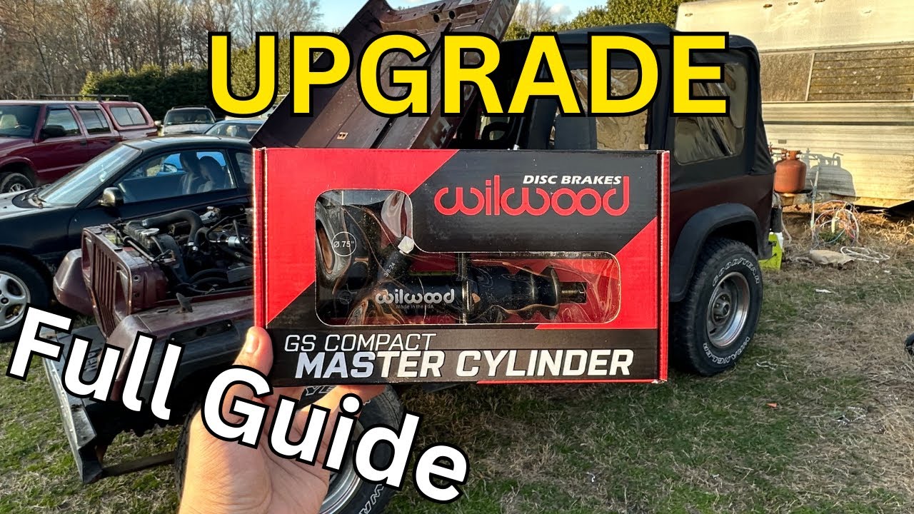 Master Clutch Cylinder UPGRADE Jeep Wrangler YJ 1988 - Wilwood USA