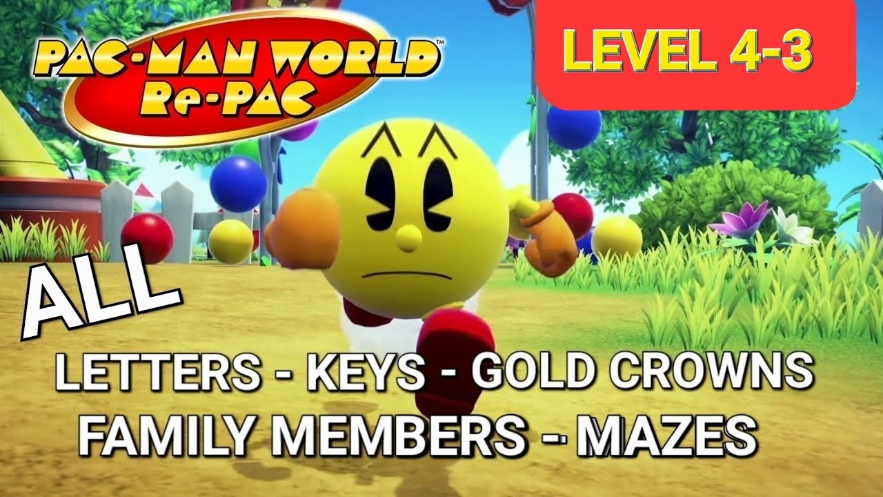 PAC-MAN World Re-Pac - Level 4-3: Spin Dizzy Episode (100%)