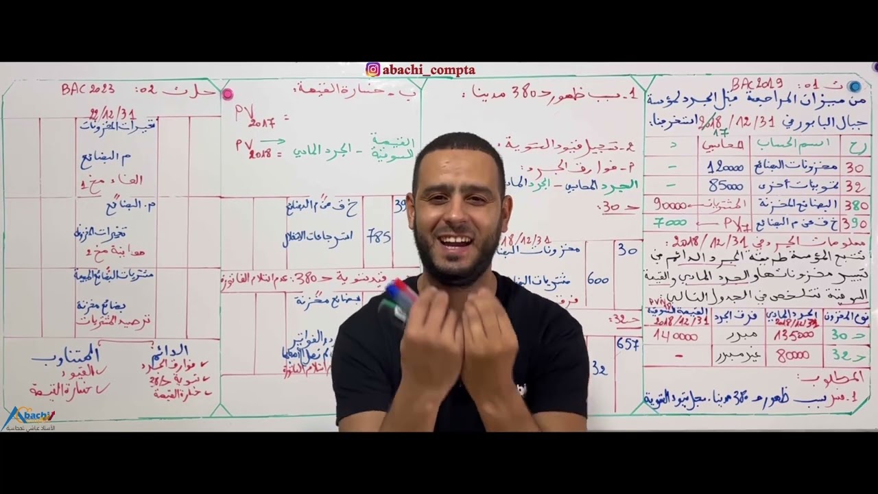 الحصة 8 المخزونات مراجعة شاملة