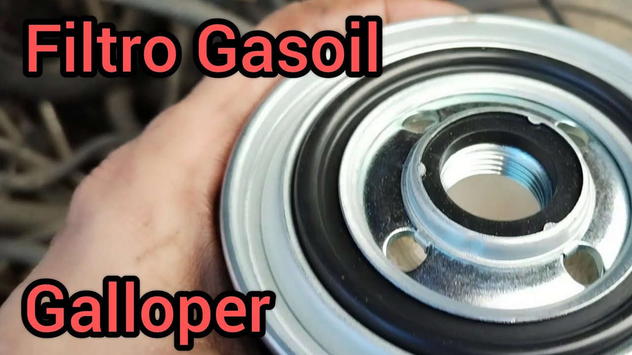 Cambio filtro gasoil Galloper