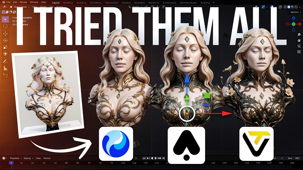 This is why I generated 1000 AI 3D models&hellip;