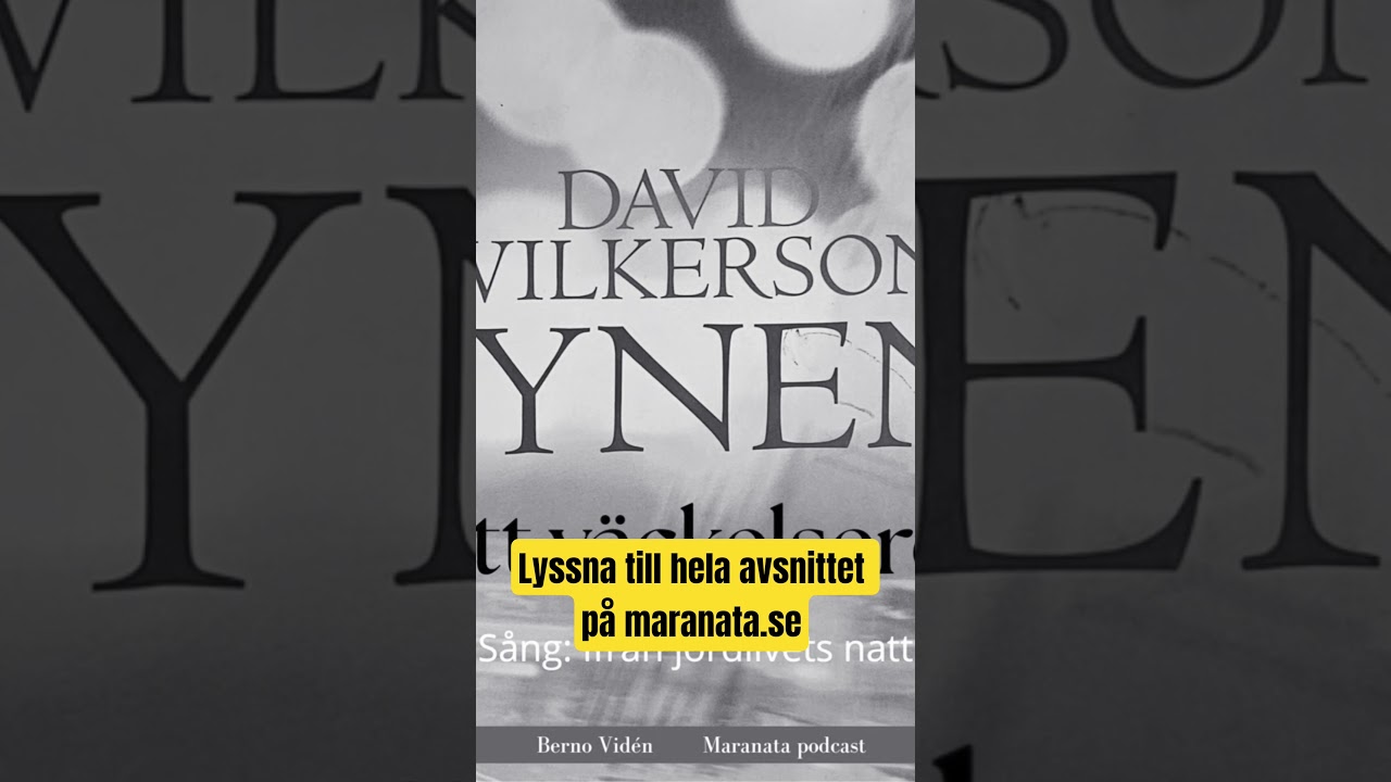 SYNEN av David Wilkerson | Berno Vid&eacute;n #podcast #bibeln #profetia #tidstecken