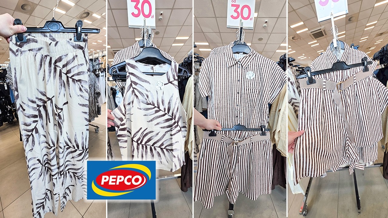 PEPCO ELEGANCKIE NOWOŚCI😱 KOMPLETY DAMSKIE NOWY HIT💖 SUKIENKI BLUZKI OD 12 ZŁ❗ NOWE DYWANY I MISKI💖