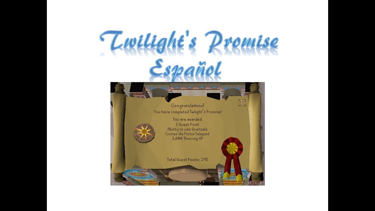 Twilight's Promise OSRS Español
