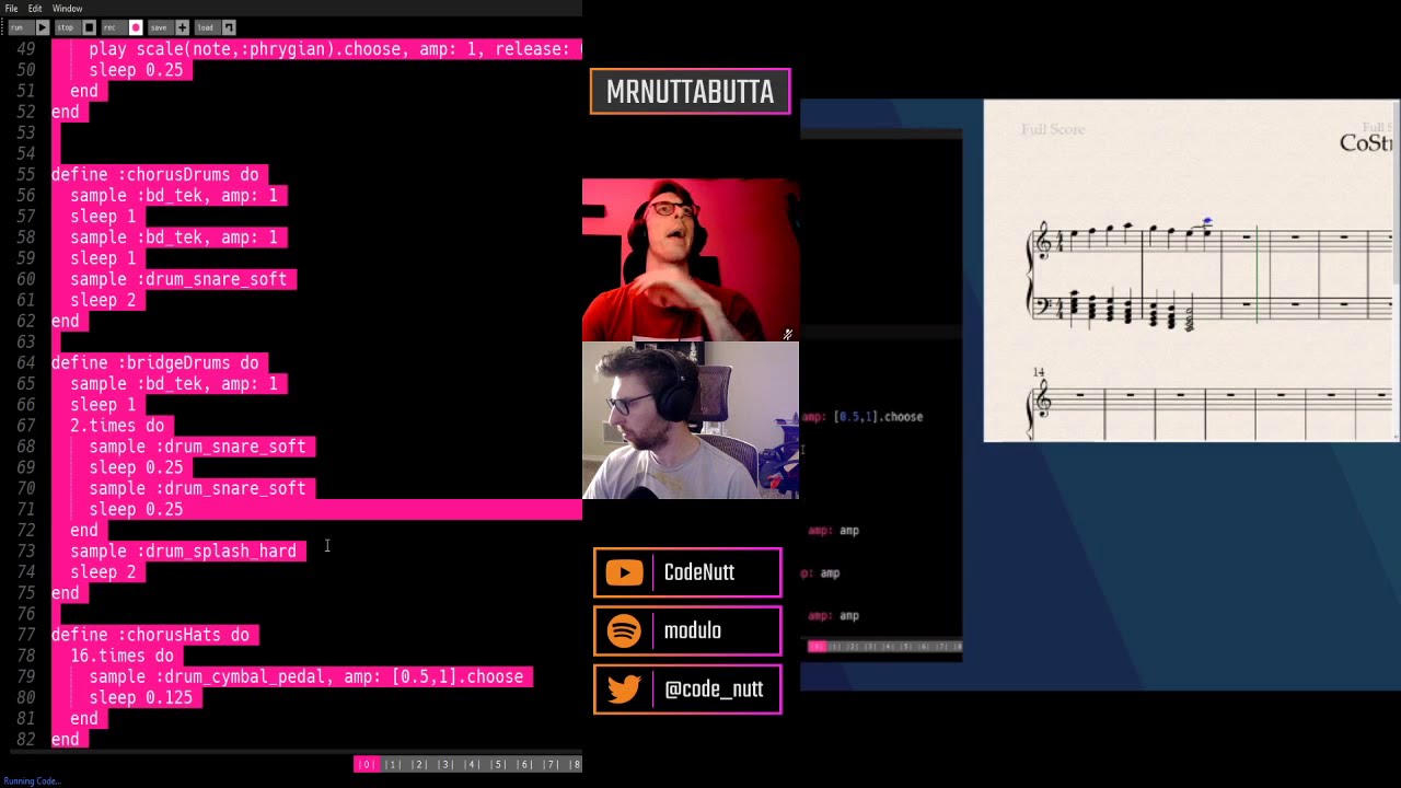Coding Music with Sonic Pi | Feat. MrNuttaButta