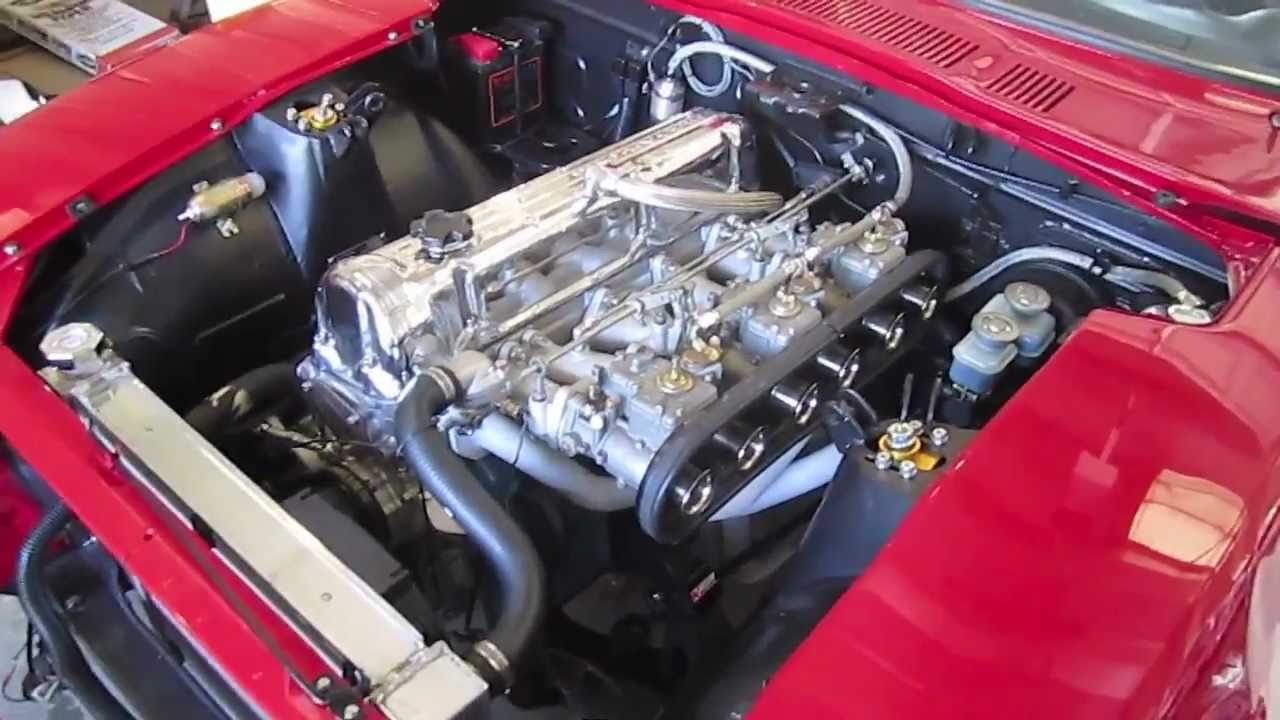 untuned and unmuffled idle, 240Z 3.1 stroker