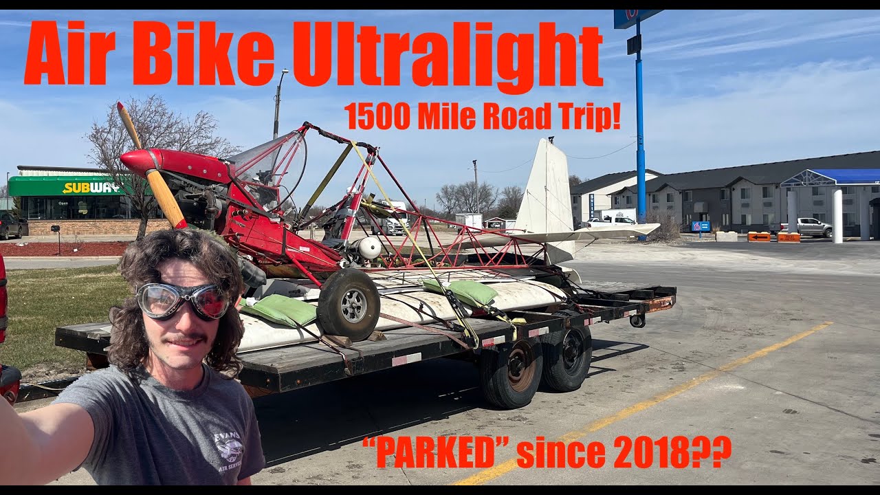 Buying an airplane off of Facebook Marketplace? Abandoned Air Bike ultralight!