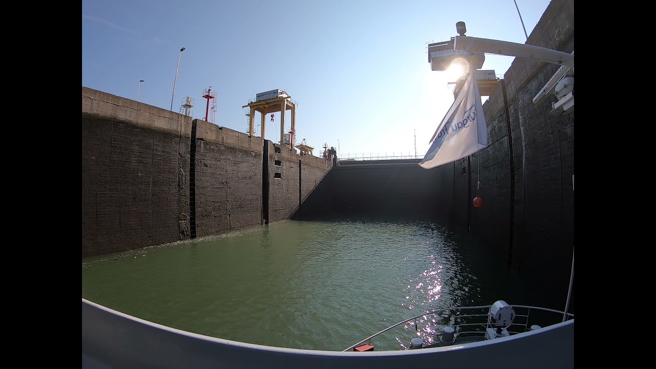 Donau - Eisernes Tor - Djerdap I - Timelapse