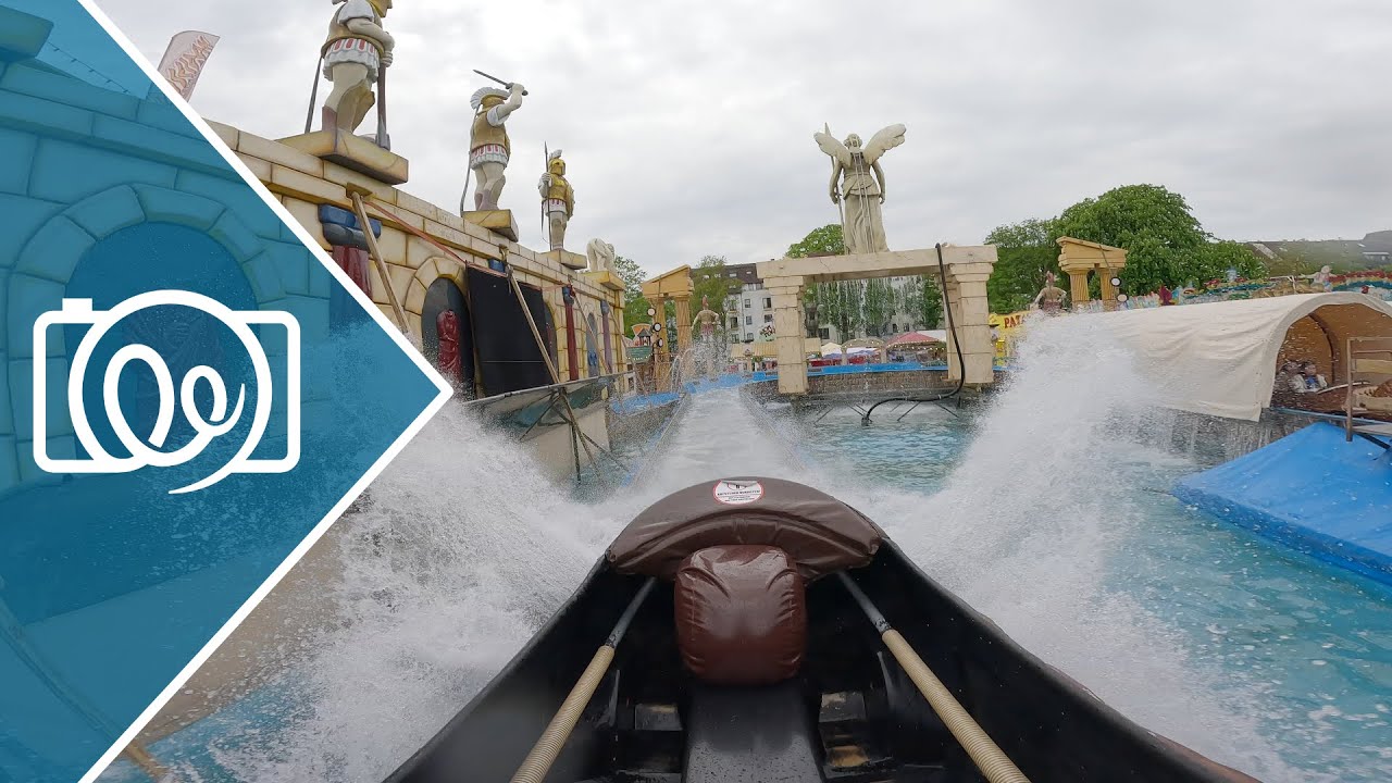 Poseidon (Heitmann / Schneider) @ Sprödentalkirmes Krefeld Frühjahr 2023 - 4K Onride / POV Video