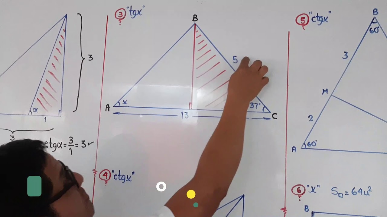 RAZONES TRIGONOMÉTRICAS DE ÁNGULOS NOTABLES II / 02
