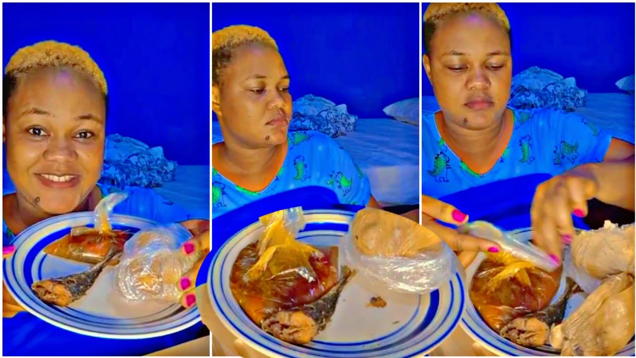 Morning Breakfast Mukbang, kenkey with fish and okro Mukbang