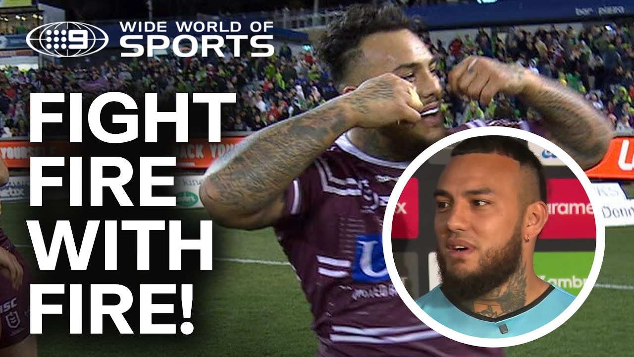 Addin Fonua-Blake ready to go to war with Raiders fans... AGAIN!? | Wide World of Sports