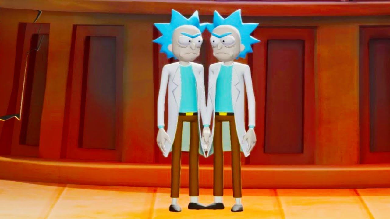 Rick Sanchez and Clone Rick Unique Interactions (4K HD)