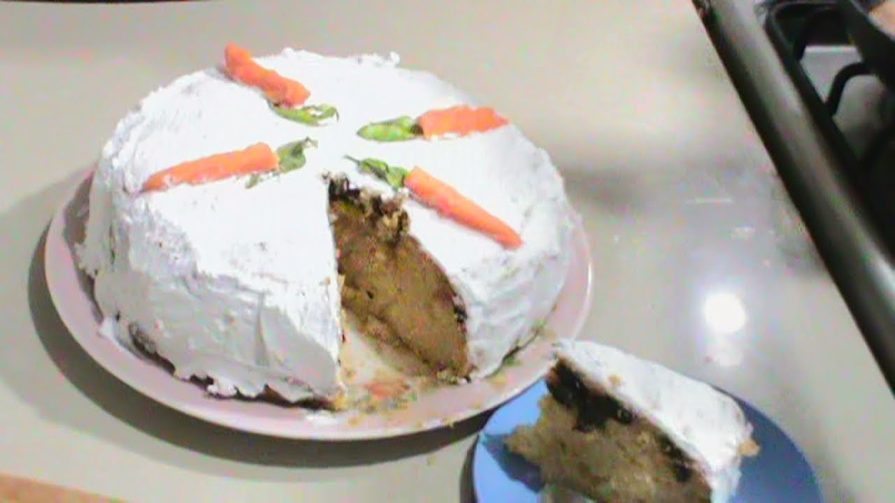 Pastel de zanahoria super fácil y rico