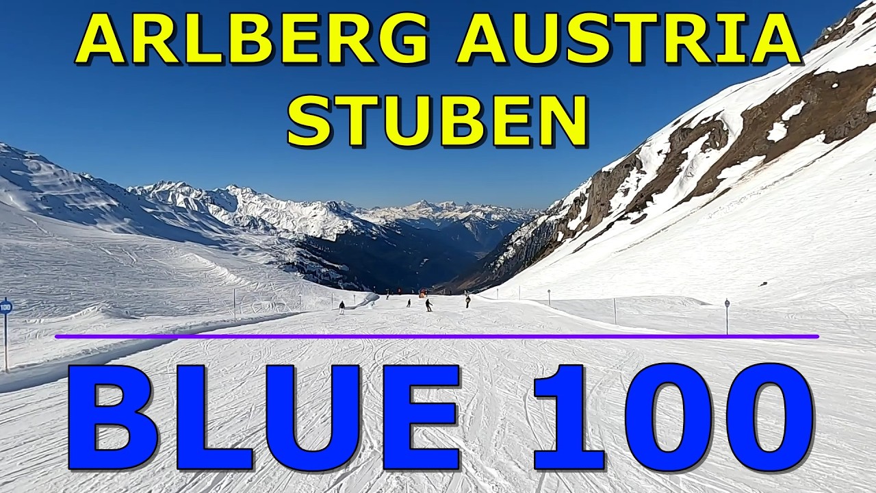 Stuben Arlberg Austria Skiing | Blue 100 to Flexen Lift | GoPro HD POV March 2025