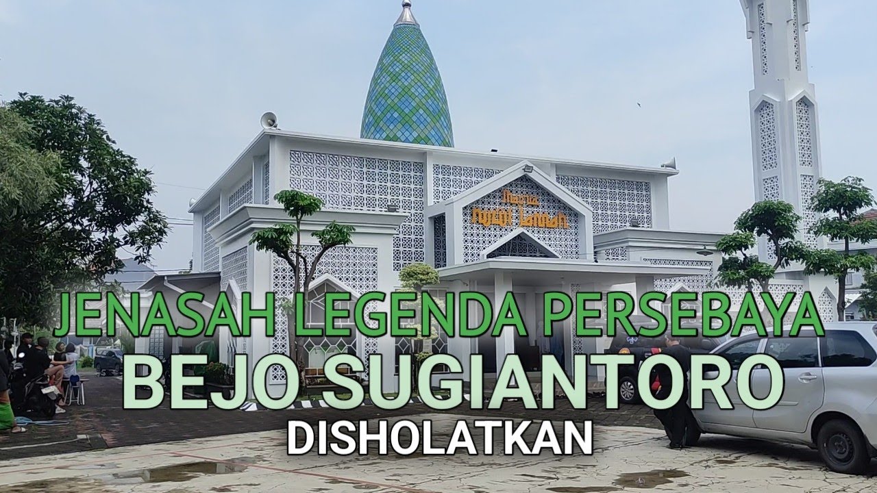 Jenasah Legenda Persebaya Bejo Sugiantoro Disholatkan