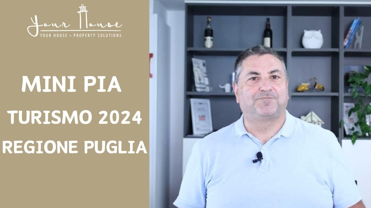 Mini Pia Turismo 2024: Regione Puglia