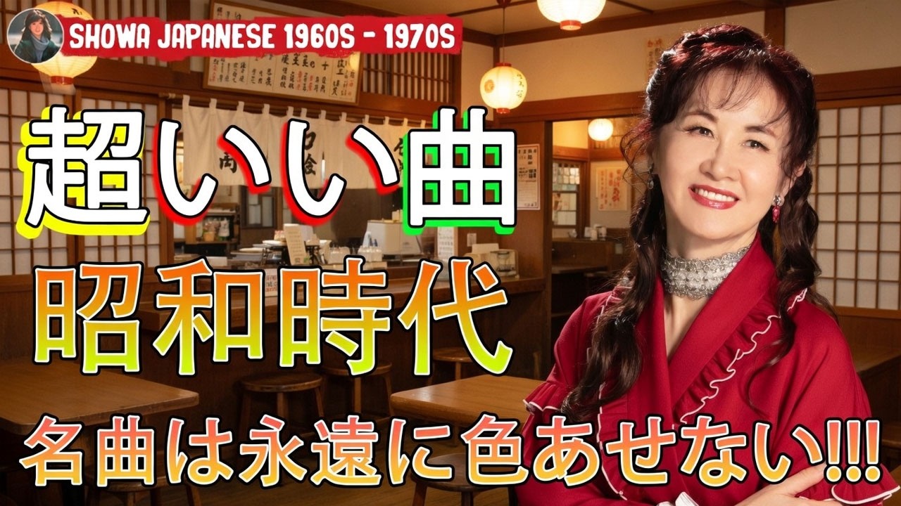 💖 懐かしの名曲メドレー！🎶 涙が出るほど懐かしい昭和歌謡集🌸 70歳以上が愛した昭和の歌