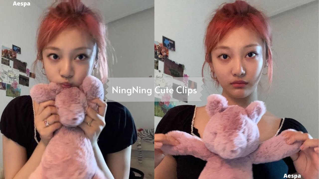 NingNing Aespa Cute Editing Clips
