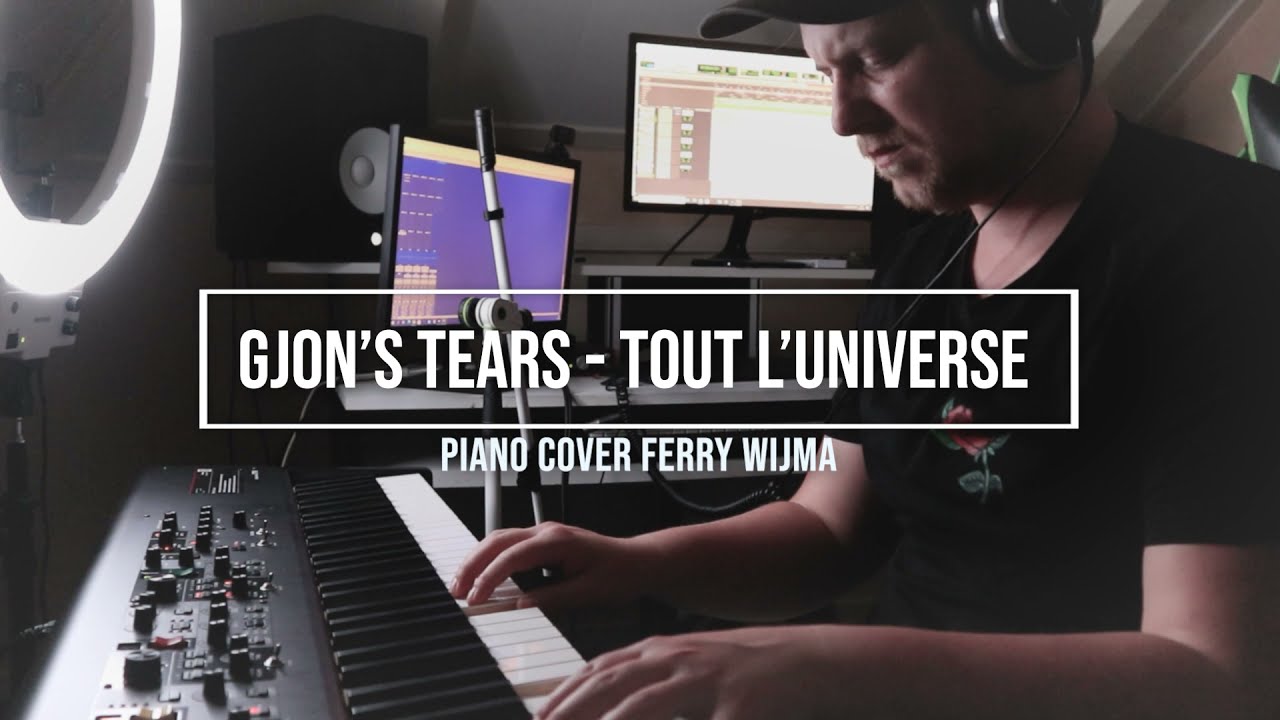 Gjon's Tears - Tout L'Univers (PianoCover)