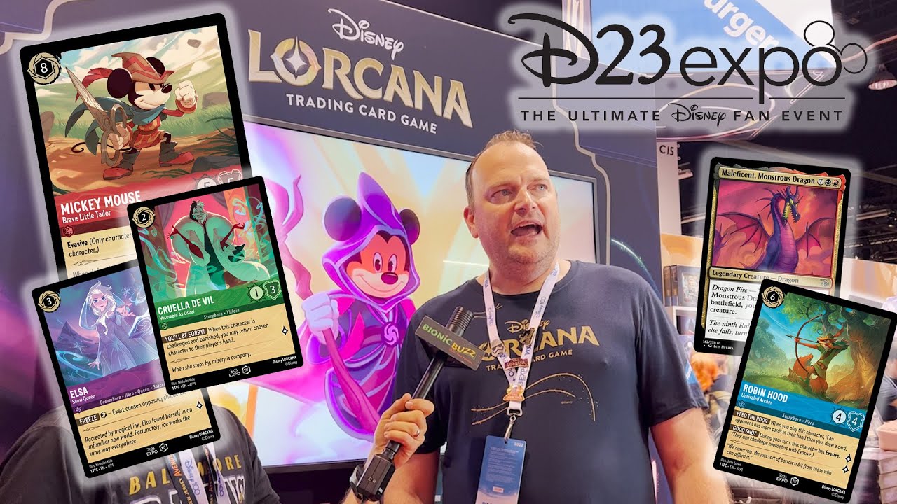 Disney Lorcana's Ryan Miller Interview at D23 Expo 2022