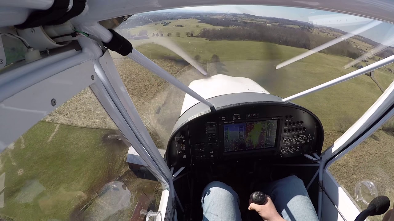 Rans S7 Grass Landing