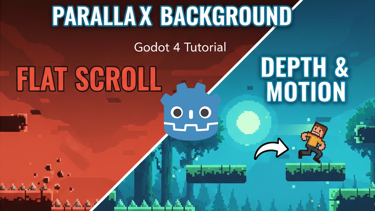 Stop using ParallaxBackground! Use Parallax2D instead | Godot 4 Tutorial