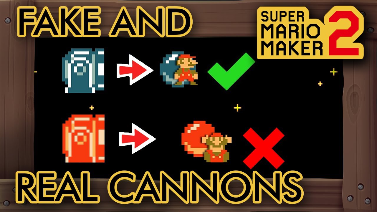 Super Mario Maker 2 - If You Touch Black Cannonballs You Won't Die