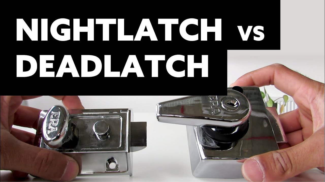 Klevio Support: The difference between a nightlatch & a deadlatch