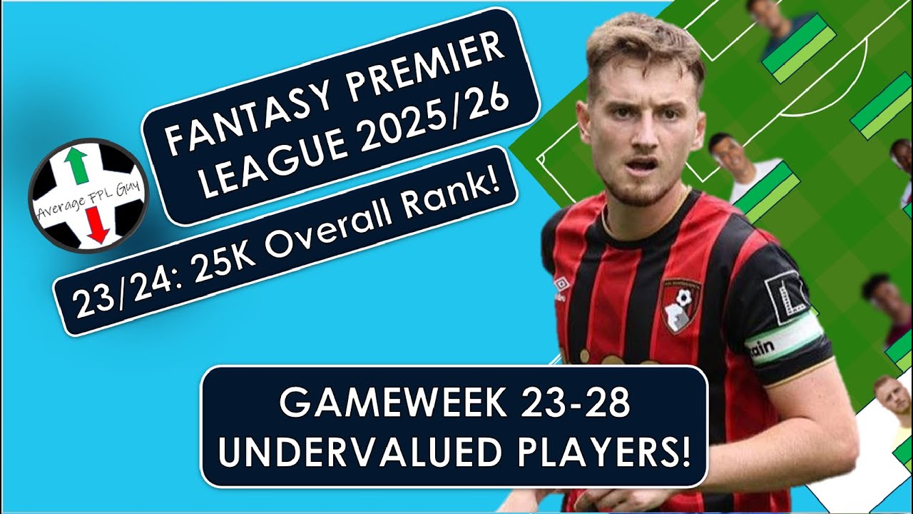The Best Differential Undervalued Picks in FPL right now for Gameweeks 23-28! FPL 25/26