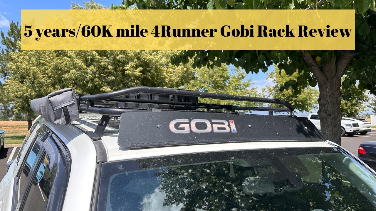 Gobi Stealth Rack for 4Runner Review | 5 year, 60k miles