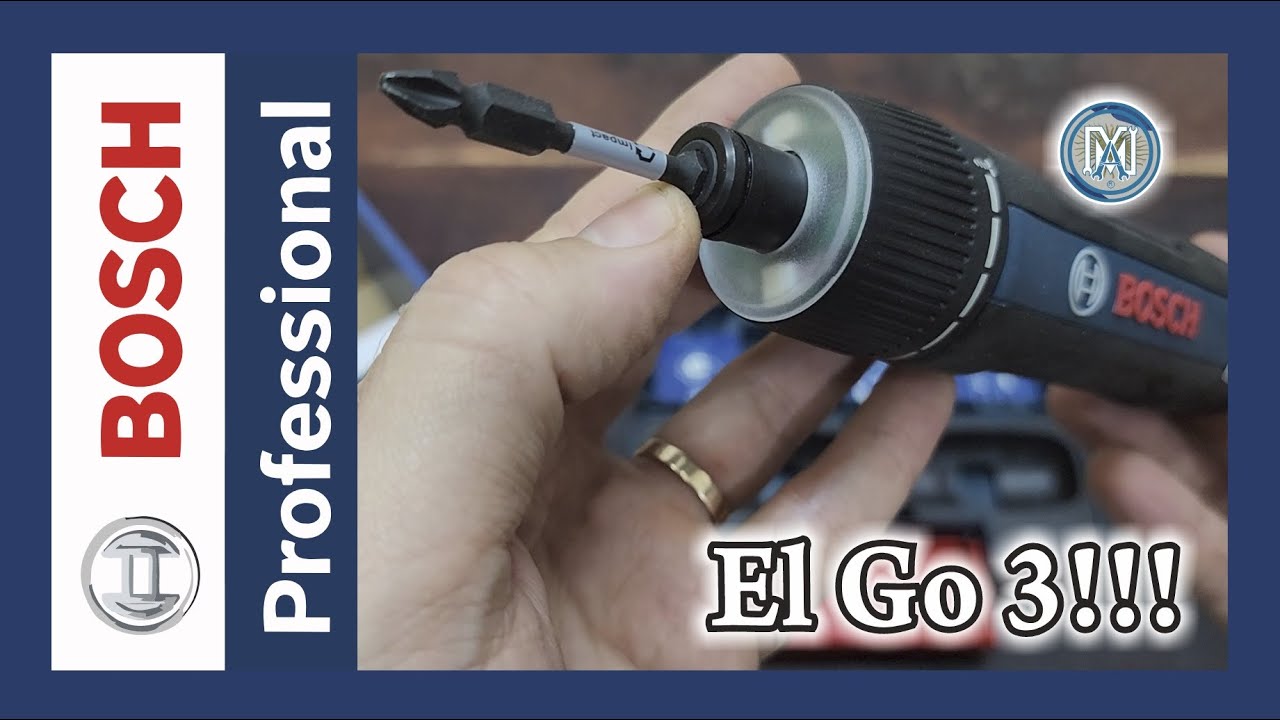 Bosch Go 3 Nuevo Destornillador inalambrico | Reseña | Recien llegado al canal