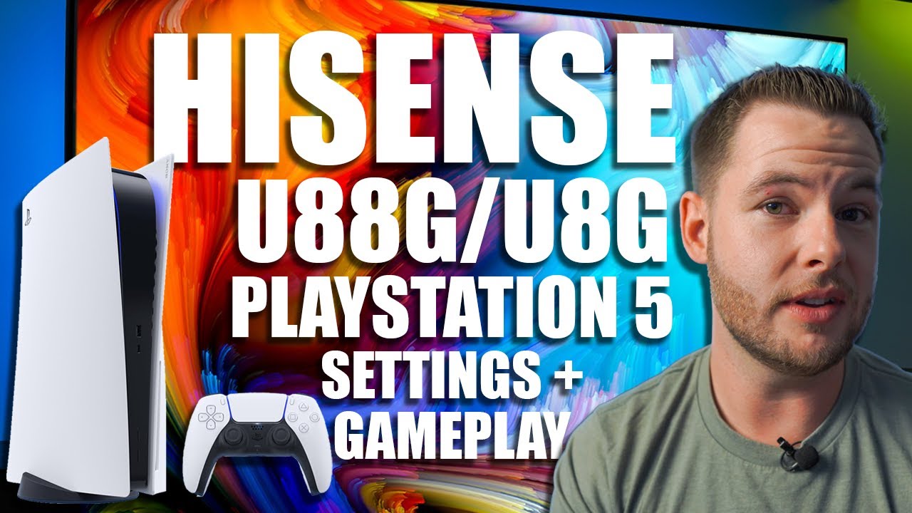 PlayStation 5 120Hz Settings and Gameplay | Hisense U88G/U8G 120Hz Demonstration