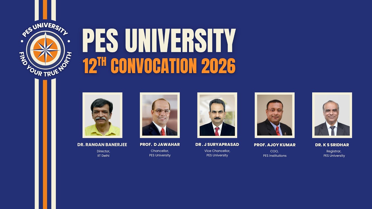 PES University RR Campus - Twelfth Convocation - 2026 - Computer Science Engineering - Opera House