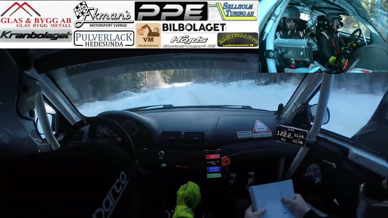 Flatout Sweden Rally Östersund 2026 SS3