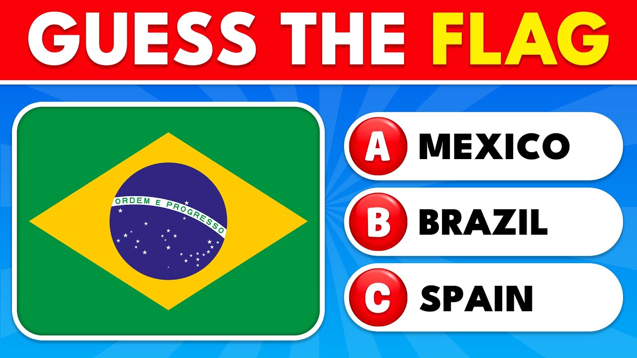 Can You Identify These 50 World Flags? 🌍 | Ultimate Flag Quiz | Knowlio