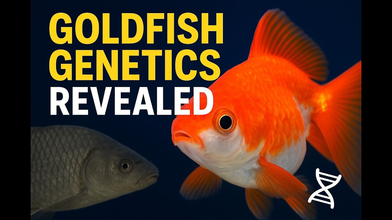 The Genetic Story of the Goldfish — How Selective Breeding Created Our Colorful Pets