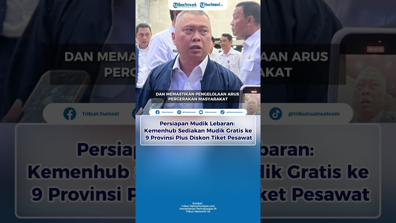 Persiapan Mudik Lebaran: Kemenhub Sediakan Mudik Gratis ke 9 Provinsi Plus Diskon Tiket Pesawat