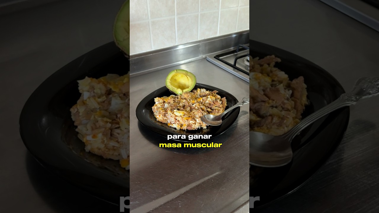 Desayuno Econ&oacute;mico Para Ganar Masa Muscular✅ #fitness #dieta #comida